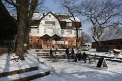 Spreewaldhotel im winterlichen Leipe Foto: spreewald-info.de