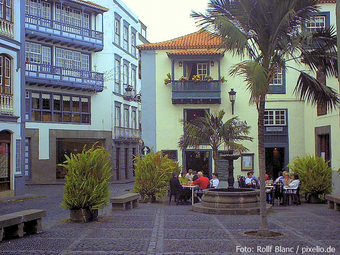 Platz in der Inselhauptstadt Santa Cruz de La Palma