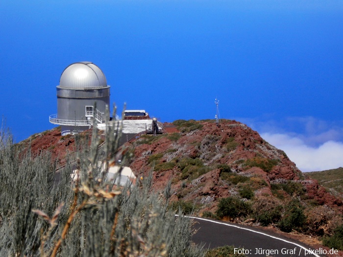Das Observatorium am Roque de los Muchachos (La Palma)