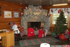Die Kammer des Weihnachtsmannes in Rovaniemi