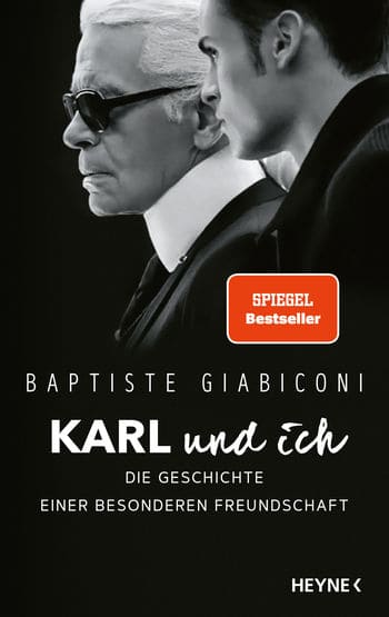 Buchcover: Baptiste Giabiconi über Karl Lagerfeld
